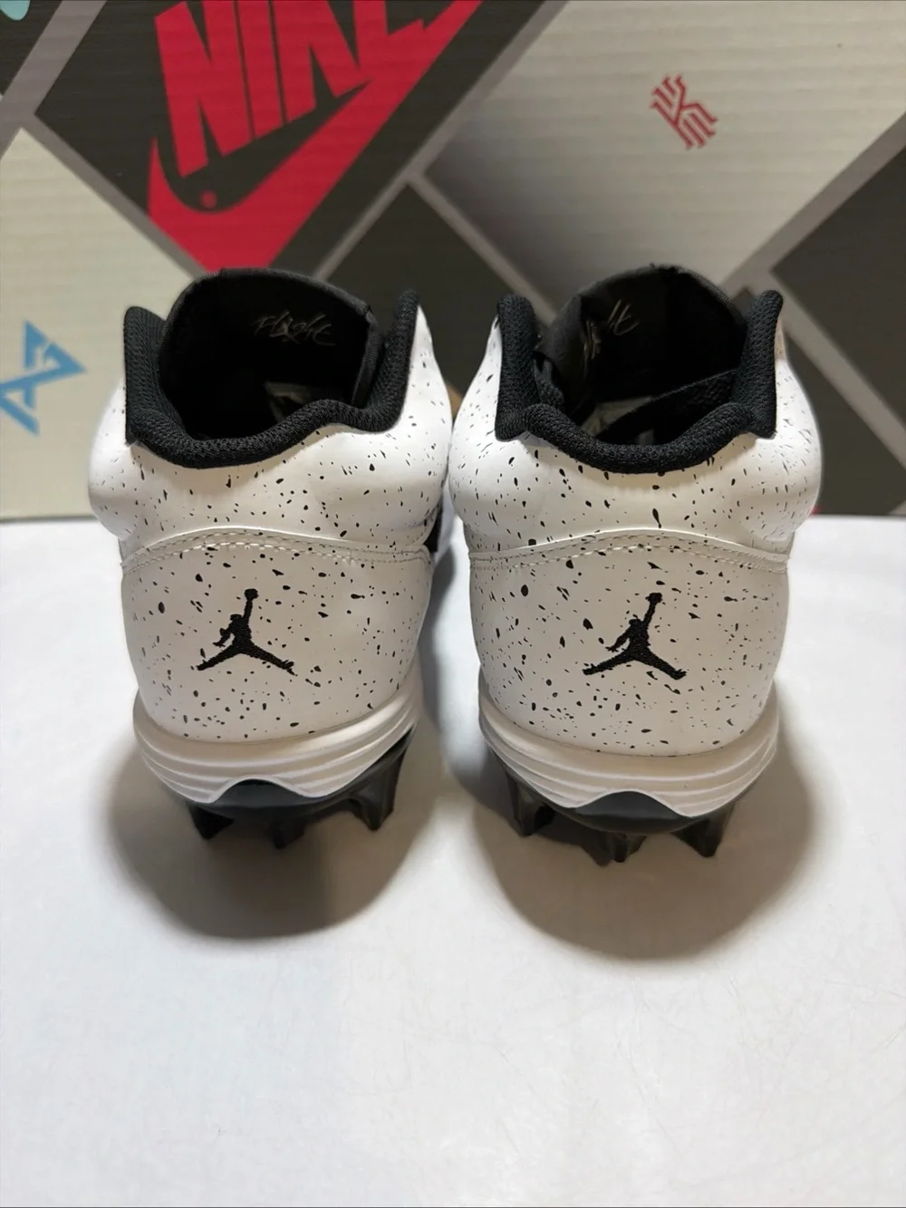 Air Jordan Stadium 90 Low TD White Black Cleats HQ0210-100 Men’s
